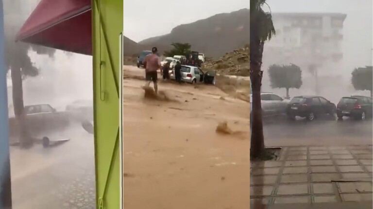 سيول عارمة تجتاح شرق المغرب.. والأرصاد الجوية تحذر (فيديو)