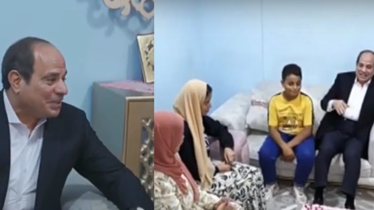 مصر.. مواطن يكشف كواليس زيارة الرئيس السيسي لمنزله (فيديو)