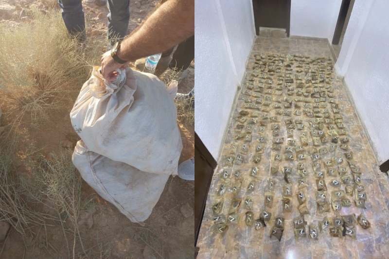القبض على 4 مروجي مخدرات في سحاب وضبط 350 الف حبة مخدرة بالرويشد