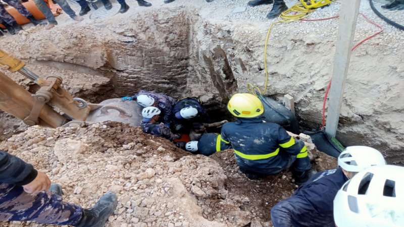 وفاة شخص إثر انهيار أتربة على عاملين أثناء قيامهما بحفريات للصرف الصحي في إربد