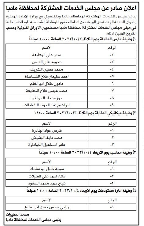 مدعوون للتعيين في التربية ووظائف شاغرة في مختلف الوزارات - أسماء