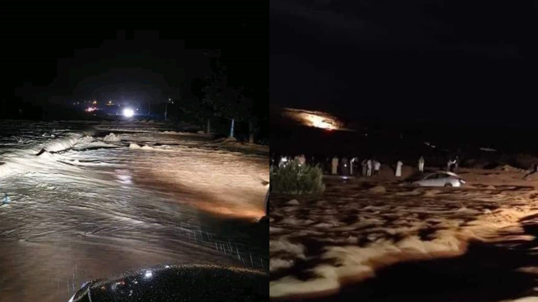 مصر.. سيول شديدة تضرب مرسى مطروح إثر أمطار غزيرة (فيديوهات + صور)
