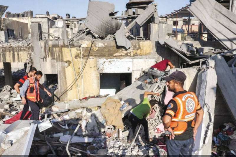المعاني: تكدس الشهداء في غزة يُنذر بكارثة صحية