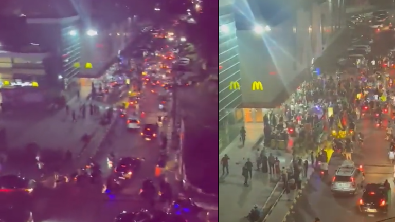 لبنان..هجوم على ماكدونالدز بصيدا وتحرك أمام فرع عين المريسة اعتراضا على دعمه للاحتلال الإسرائيل (فيديو+صورة)