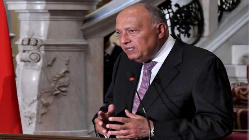وزير خارجية مصر: إسرائيل لم تتخذ حتى الآن موقفا يسمح بفتح معبر رفح