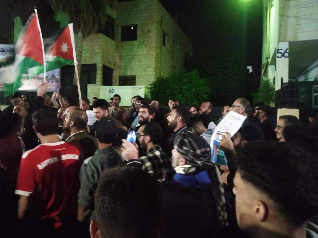 اعتصام في الكرك دعما للمقاومة وتنديدا بجرائم الاحتلال في غزة - صور