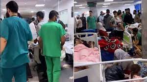 شاهد.. رسالة طبيب من مستشفى الشفاء أثناء تعرضه لاستهداف الاحتلال  الاإسرائيلي
