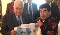 مع محمود عباس.. تفاصيل دعم مارادونا للشعب الفلسطيني (صور وفيديو)