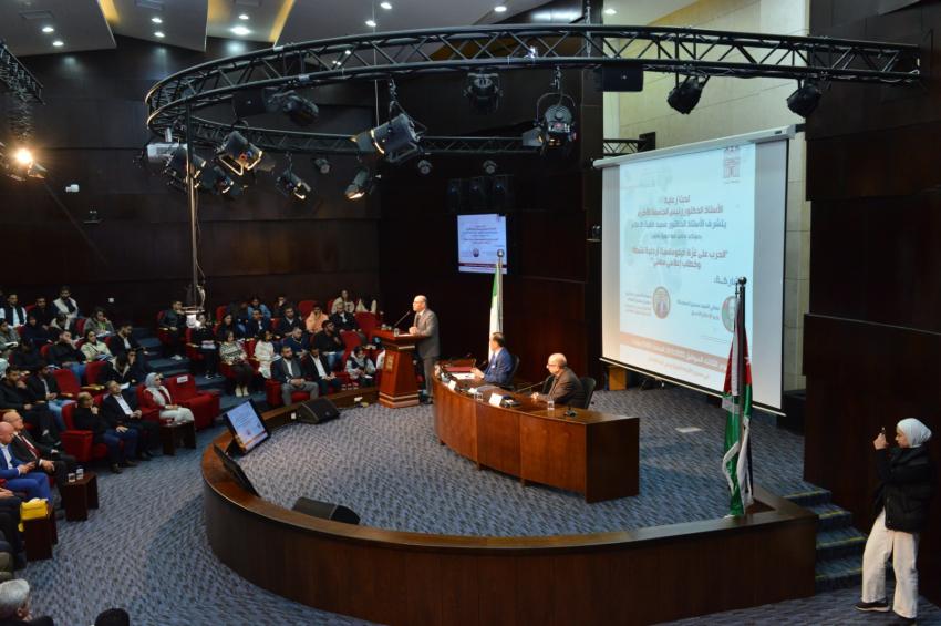 جامعة البترا تستضيف ندوة حوارية حول الخطاب الدبلوماسي والإعلامي الأردني في الحرب على غزة