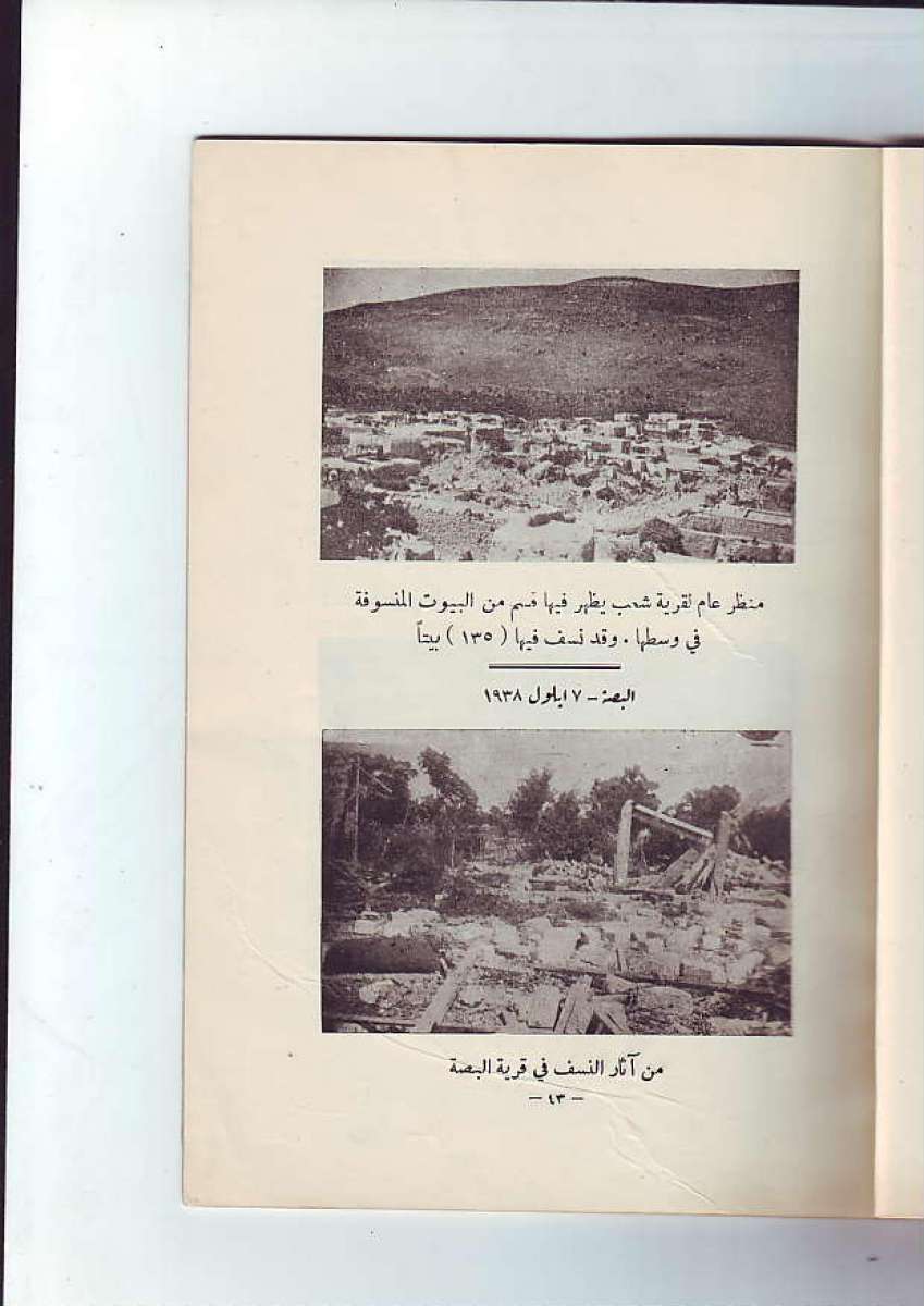 كتاب فلسطين الشهيدة الممنوع من النشر