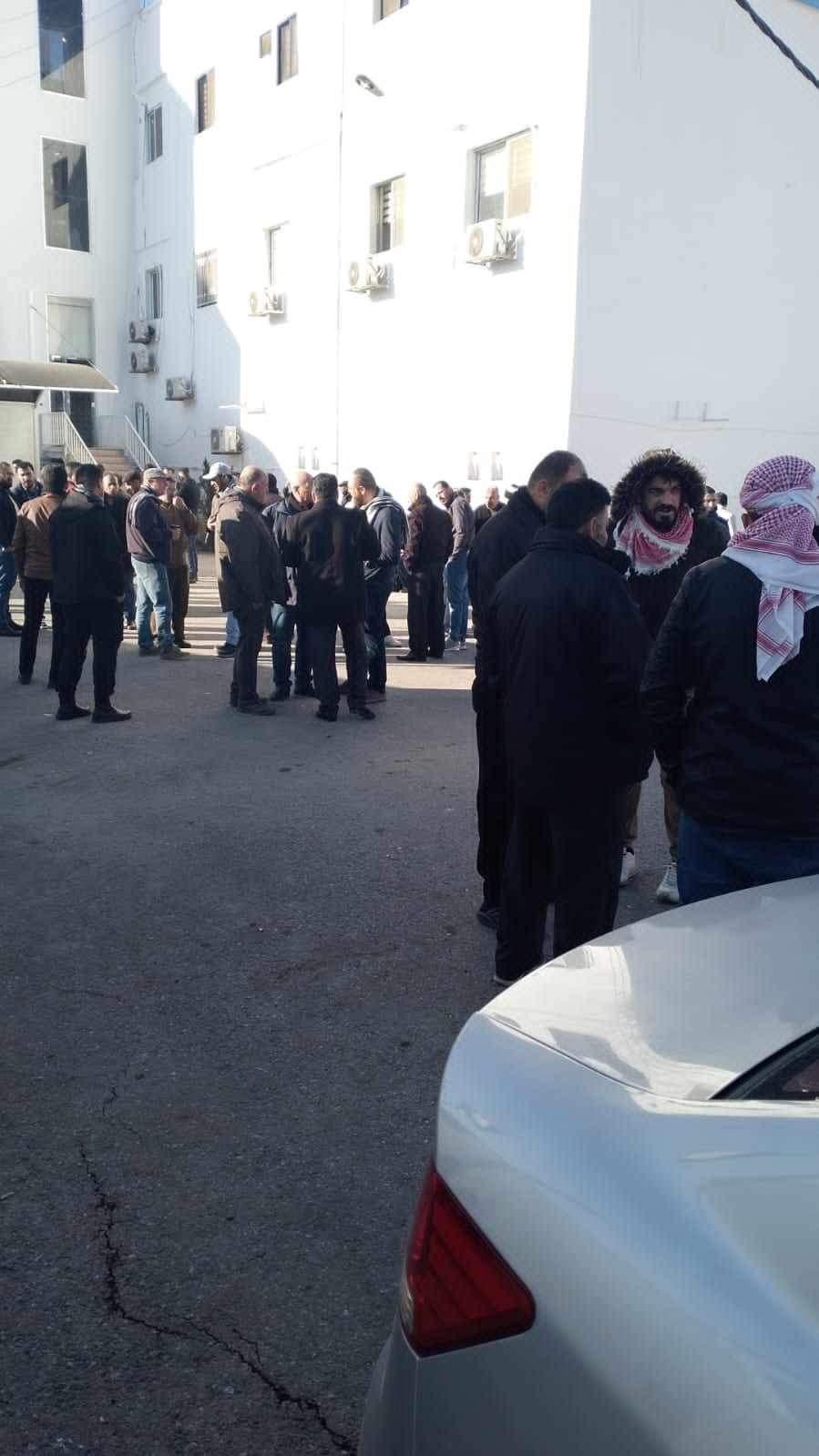 تواصل الاضراب المفتوح عن العمل في مياه اليرموك للمطالبة باقالة هيئة المديرين