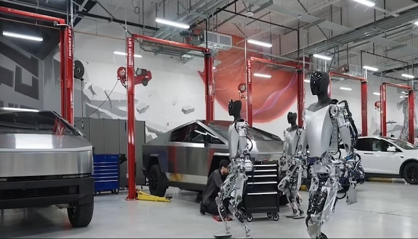 روبوت يهاجم مهندساً في مصنع تسلا