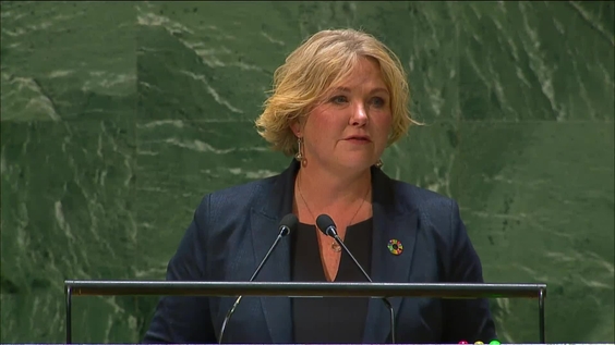 وزيرة نرويجية: نتابع عن كثب محاكمة إسرائيل في لاهاي