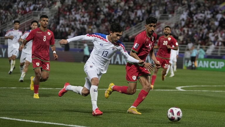 كأس آسيا.. عمان يتعادل مع تايلاند (فيديو)