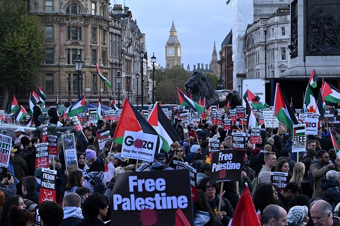 مظاهرات في عواصم عالمية تنديدا بعدوان الاحتلال على قطاع غزة