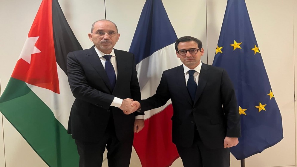 وزير الخارجية يلتقي نظيره الفرنسي في عمان الأحد