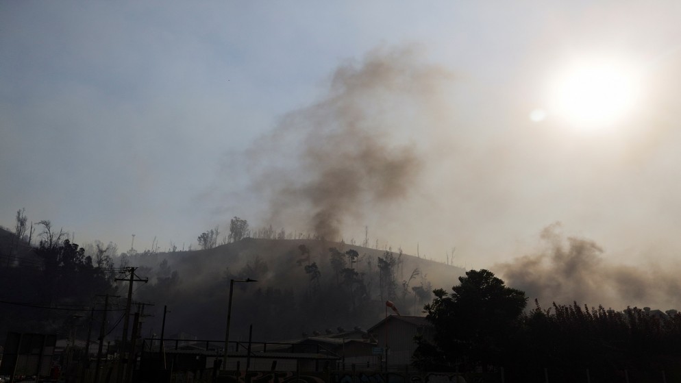 وزارة الخارجية: لا إصابات بين الأردنيين الموجودين في تشيلي جراء الحرائق
