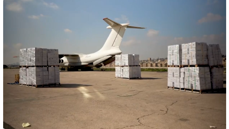 “الخيرية الهاشمية”: أرسلنا طائرتي مواد صحية خاصة بالنساء إلى غزة  فيديو