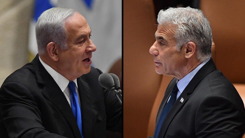 لبيد: الخلاف بين نتنياهو وبايدن يهدد أمن إسرائيل