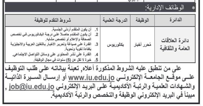 وظائف شاغرة ومدعوون للتعيين في مؤسسات حكومية (أسماء)