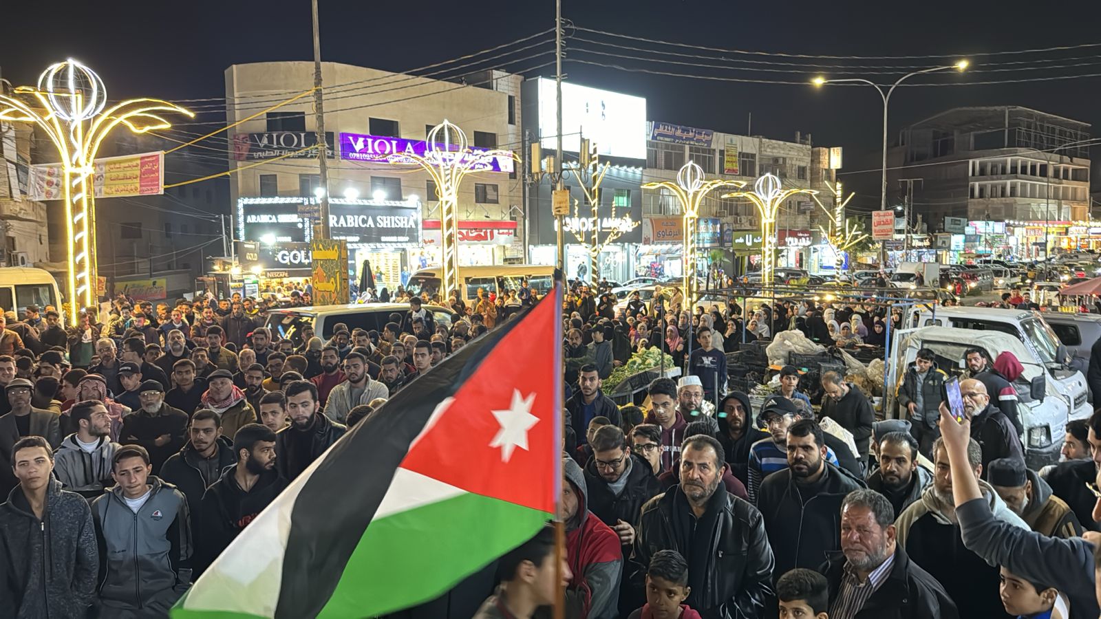 اعتصام حاشد في الرصيفة تنديدا بالابادة الجماعية في غزة ودعما للمقاومة  صور
