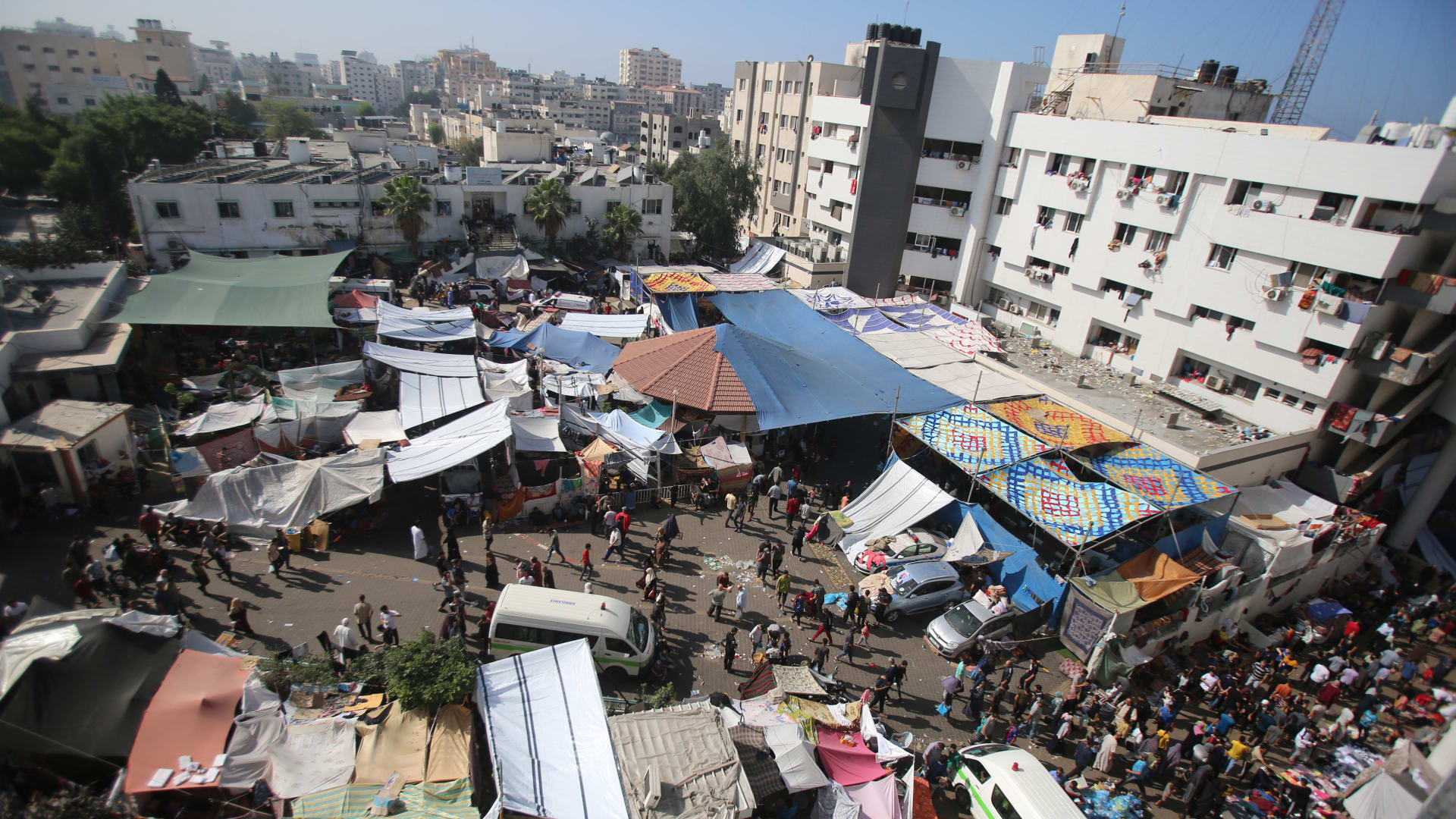 النمس ل الاردن 24 : الاحتلال يخرج مستشفى الامل عن الخدمة ويحاصر مستشفيي الشفاء وناصر