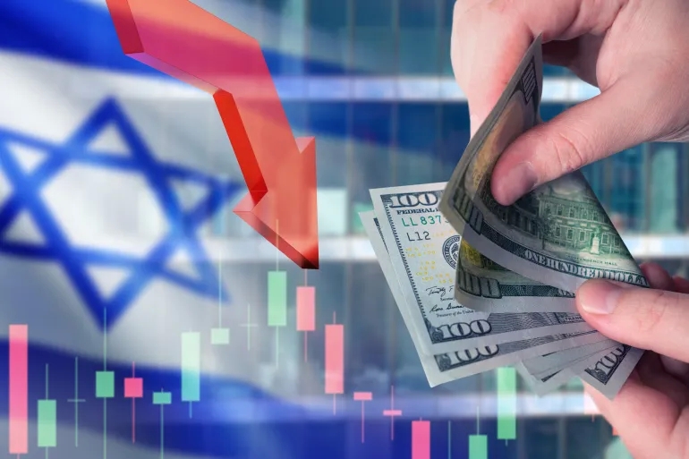 عجز موازنة إسرائيل يرتفع إلى 4 مليارات دولار في مارس الماضي