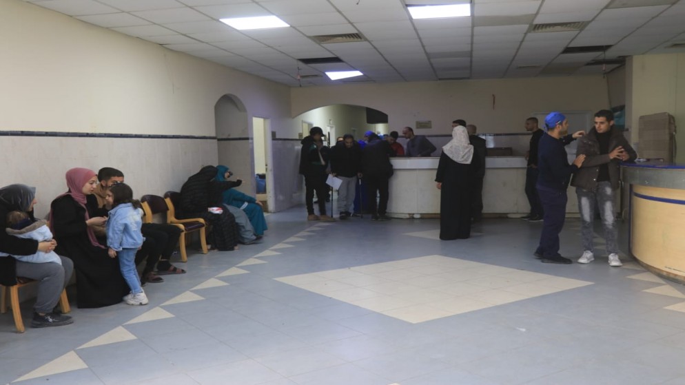 مرتبات المستشفى الميداني الأردني غزة 77 تصل الأردن