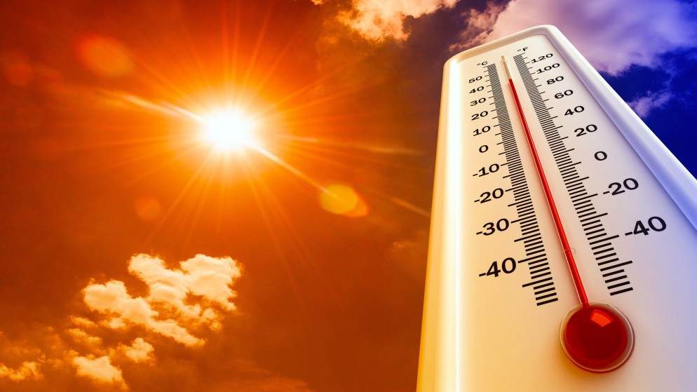 عاجل الحرارة أعلى من معدلاتها بـ 12 درجة اليوم