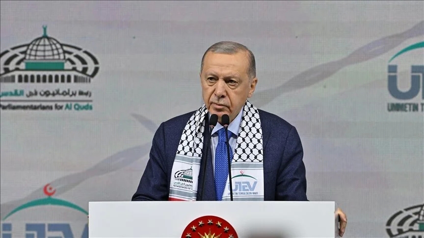 عاجل  أردوغان يلوّح باحتمال قطع العلاقات مع إسرائيل