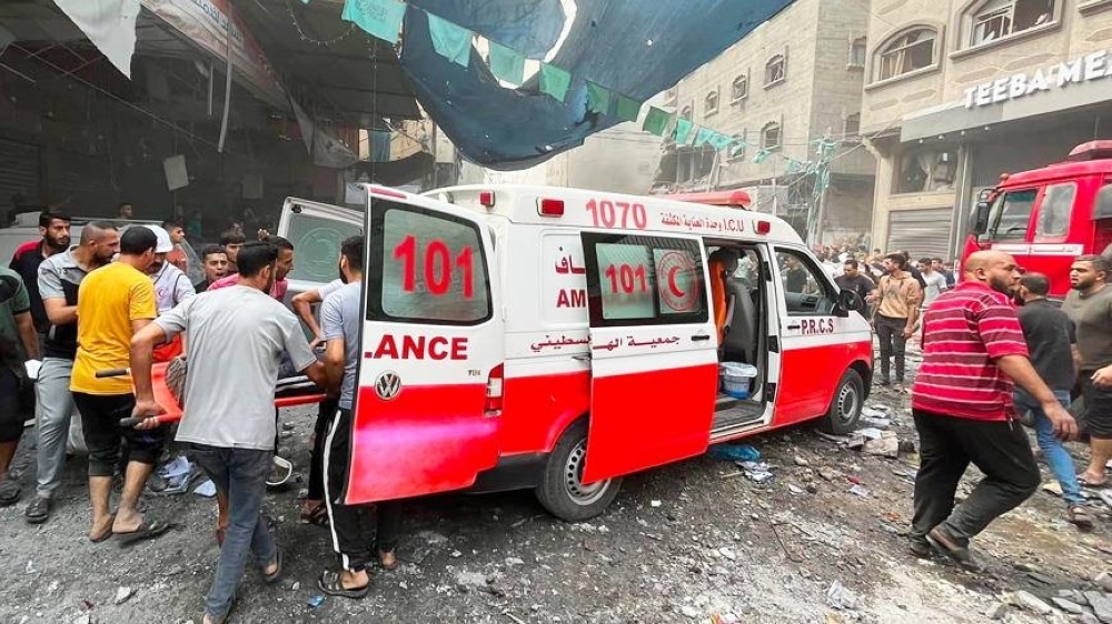 عاجل الهلال الاحمر ل الاردن24: الاحتلال يستهدف فرق الانقاذ ويمنعها من الوصول للمستشفيات