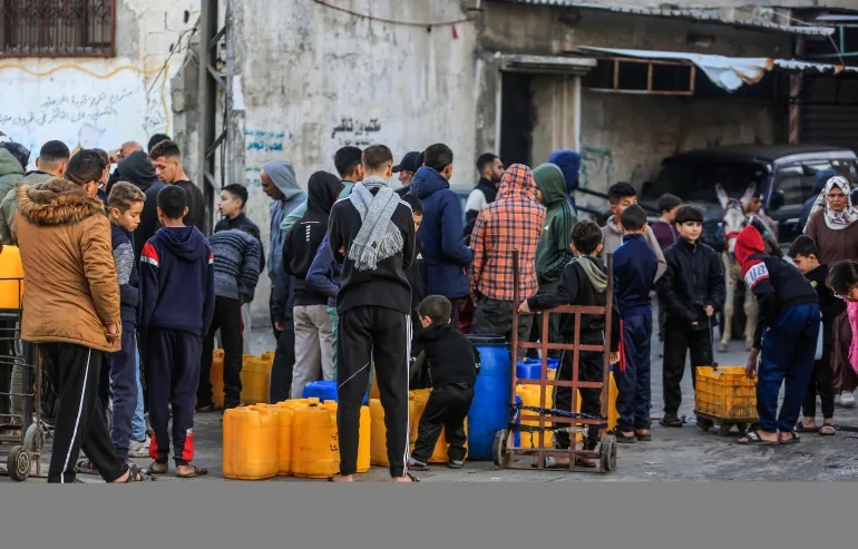 صحة غزة: مواطنو القطاع معرضون للخطر بسبب المياه