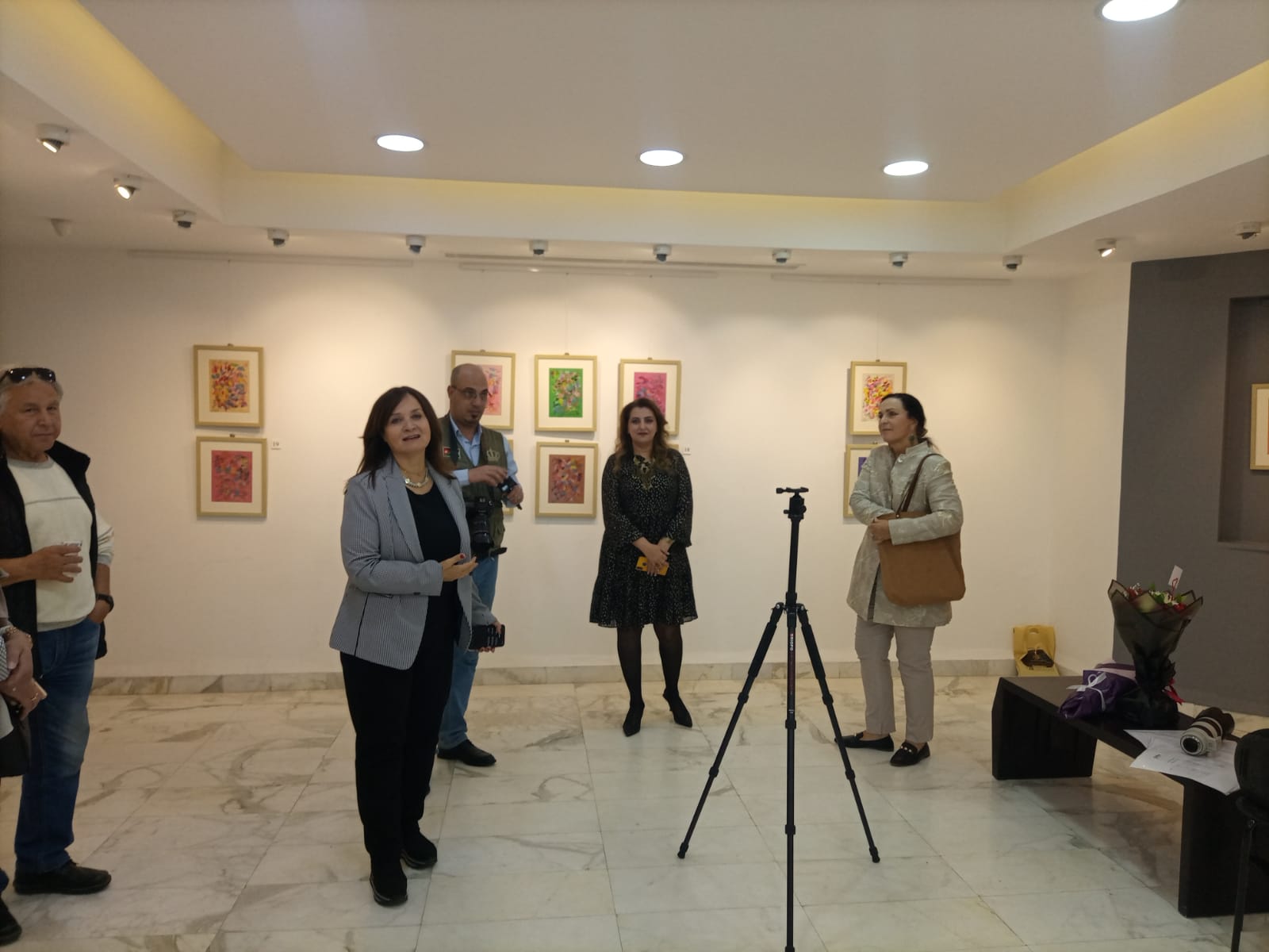افتتاح معرض دلندا الحسن ود في جالري جودار