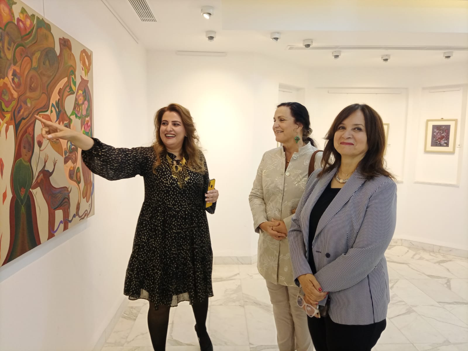 افتتاح معرض دلندا الحسن ود في جالري جودار
