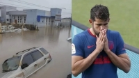 فيضانات البرازيل.. دييغو كوستا ينقذ العشرات ويحول منزله إلى مأوى