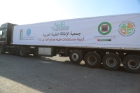 الإغاثة الطبية العربية ترسل أدوية إلى قطاع غزة