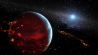 اكتشاف كوكب ناري غريب يرجح أنه يذوب من الداخل