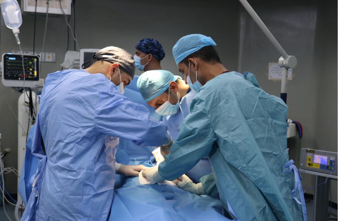 المستشفى الميداني الأردني غزة 78 تعامل مع 5064 حالة الشهر الحالي