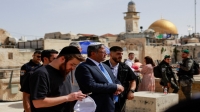 الوزير الإسرائيلي المتطرف إيتمار بن غفير يقتحم المسجد الأقصى