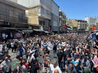 الآلاف في وسط البلد دعما للمقاومة.. وتنديد بالموقف العربي الرسمي  فيديو