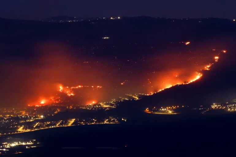 الاحتلال يحاول إخماد النيران وبن غفير يدعو لـحرق لبنان