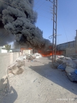الدفاع المدني يخمد حريق هنجر مصنع بلاستيك في محافظة الزرقاء
