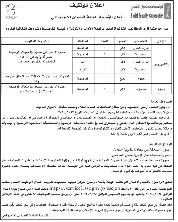 وظائف شاغرة  ومدعوون للامتحان التنافسي - أسماء