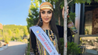 ملكة جمال السعودية رومي القحطاني تفوز بلقب دولي (صور)