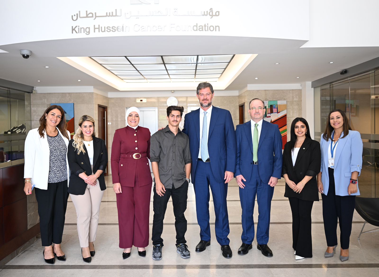 توقيع اتفاقية بين البنك الأردني الكويتي ومؤسسة الحسين للسرطان