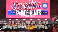 شاهد.. احتفالات جنونية للاعبي إسبانيا في مدريد بلقب اليورو