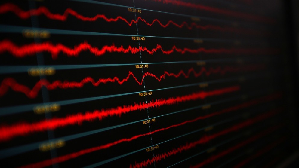 تسجيل زلزال محسوس بقوة 3.6 على مقياس ريختر بمنطقة البحر الميت