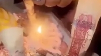 فيديو يغضب الجزائريين.. مؤثران يحرقان النقود احتفالاً
