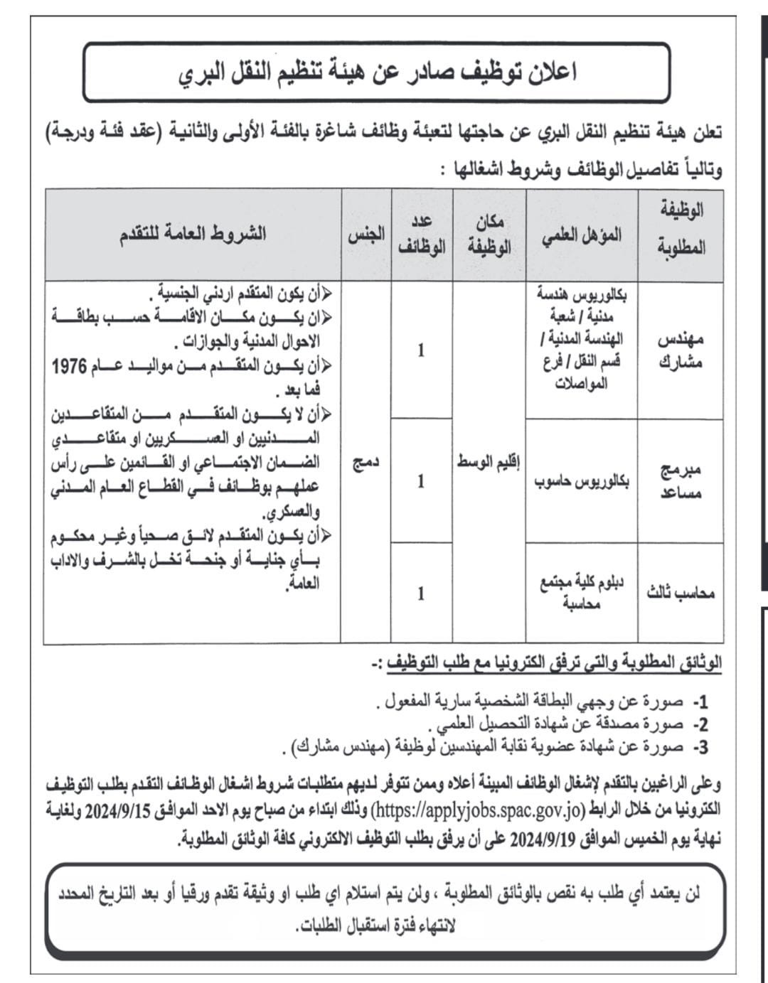 عاجل وظائف شاغرة ومدعوون لاستكمال إجراءات التعيين - أسماء