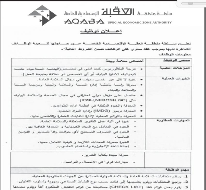 عاجل - وظائف شاغرة ومدعوون للتعيين في عدة مؤسسات رسمية وخاصة - اسماء وتفاصيل